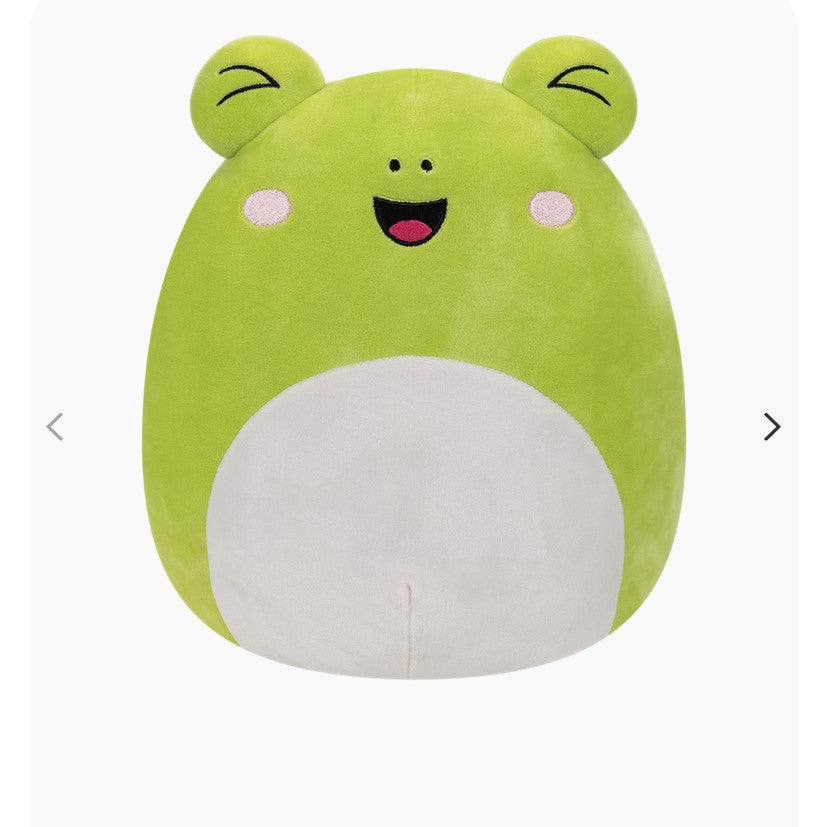 Squishmallows Wyatt The Green Laughing Frog 12 NWT Select Series