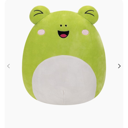Squishmallows Wyatt the Green Laughing Frog 12" NWT Select Series NEW RELEASE